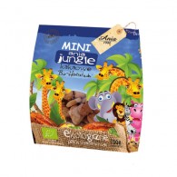 Bio Ania - Ciasteczka kakaowe Mini Jungle BIO 100g
