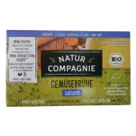 Natur Compagnie - Bulion - kostki warzywne o obniżonej zawartości soli BIO 68g