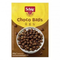 Schär - Choco Balls - bezglutenowe chrupki kakaowe do mleka 250g