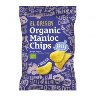 El Origen - Bezglutenowe chipsy z manioku solone BIO 60g