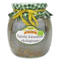 Wiejskie Specjały - Ogórki kwaszone BIO 750g (450g)