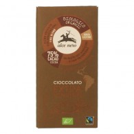 Alce Nero - Czekolada gorzka fair trade bezglutenowa BIO 100g