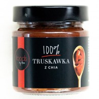 Foods by Ann - Dżem truskawka z nasionami chia 200g