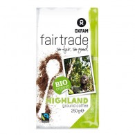 Oxfam - Kawa mielona arabica wysokogórska fair trade BIO 250g