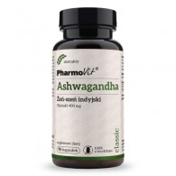 Ashwagandha Żeń-szeń indyjski 20:1 200 mg 90 kaps