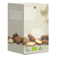 Cocoa - Herbatniki zwierzęta w czekoladzie creamy BIO 80g