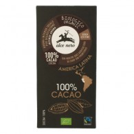 Alce Nero - Tabliczka gorzka 100% kakao BIO 50g