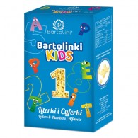 Bartolini - Makaron dla dzieci Literki i Cyferki 250g