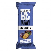 BeRaw - Baton Energy Plum Chocolate 40g