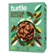 Turtle - Poduszki ryżowe z nadzieniem orzechowo - kakaowym bezglutenowe BIO 300g