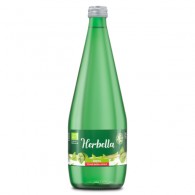 Herbella - Woda gazowana o smaku mięty BIO 700ml (szkło)