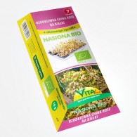 Vita Line - Nasiona rzodkiewki china rose BIO na kiełki 10g z kiełkownicą