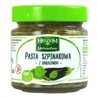 Helcom - Pasta szpinakowa z bakłażanem bezglutenowa 190g