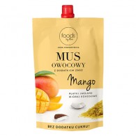 Foods by Ann - Mus owocowy Mango Płatki jaglane Wiórki kokosowe 100g