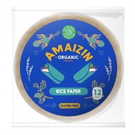 Amaizin - Papier ryżowy bezglutenowy BIO 110g