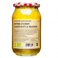 Delikatna - Curry ostre z kasztanami i mango BIO 900ml