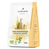 Moncana - Pudrowa mąka kukurydziana zarodkowa bezglutenowa BIO 500g