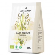 Moncana - Pudrowa mąka ryżowa bezglutenowa BIO 500g