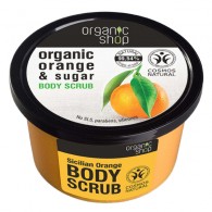 Organic Shop - Peeling do ciała wygładzający Sycylijska Pomarańcza 250ml