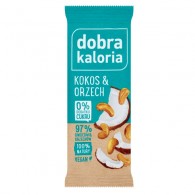 Dobra Kaloria - Baton owocowy kokos & orzech 35g