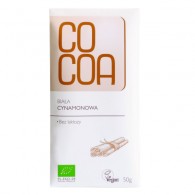 Cocoa - Czekolada biała cynamonowa BIO 50g