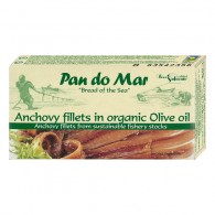 Pan do Mar - Anchois (sardele) w BIO oliwie z oliwek 50g