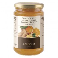 Agrisicilia - Marmolada z pomarańczy z imbirem BIO 360g