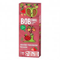 Eco-Snack - Bob Snail bezglutenowa przekąska jabłko-truskawka 30g