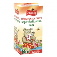 Apotheke - Herbatka dla dzieci - na trawienie BIO 20 x 1,5g