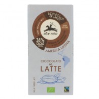 Alce Nero - Czekolada mleczna fair trade BIO 100g