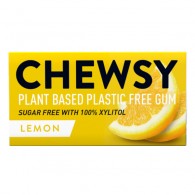 Chewsy - Guma do żucia cytrynowa z ksylitolem 15g