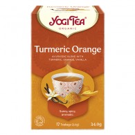 Yogi Tea - Herbatka kurkuma pomarańcza BIO (17 x 2 g) 34g