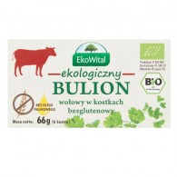 EkoWital - Bulion ekologiczny wołowy BIO 66g