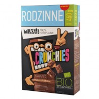 Milzu - Płatki Crunchies żytnio-owsiane kakaowe BIO 450g