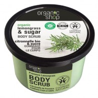 Organic Shop - Peeling do ciała wygładzający Trawa Cytrynowa 250ml