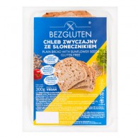 Bezgluten - Bezglutenowy chleb zwyczajny ze słonecznikiem 300g