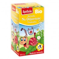 Apotheke - Herbatka dla dzieci - na odporność truskawka BIO (20x2g) 40g