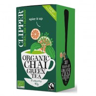 Clipper - Herbata zielona chai z cynamonem i kardamonem Fair Trade BIO (20x2g) 40g