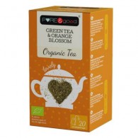 Pure&Good - Herbata ekologiczna Green Tea & Orange Blossom 36g