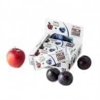 Pure Life - Listki owocowe Porcja Dobra jabłkowo - śliwkowa przekąska 16g