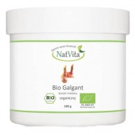 NatVita - Galgant proszek z korzenia galgantu BIO 100g