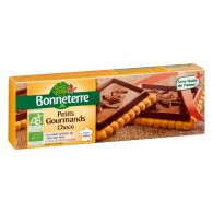 Bonneterre - Herbatniki z gorzką czekoladą BIO 150g