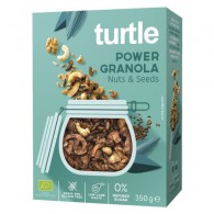 Turtle - Granola orzechy - nasiona bezglutenowa BIO 350g