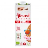 Ecomil - Napój migdałowy bez cukru bezglutenowy BIO 1l
