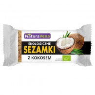 NaturaVena - Sezamki z kokosem BIO 27g