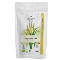 Moncana - Ekologiczna pudrowa bezglutenowa mąka jaglana 500g