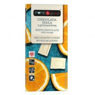 Pure&Good - Czekolada biała z pomarańczą B/C 75g