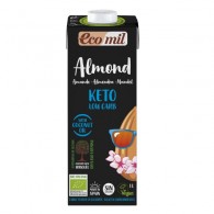 Ecomil - Napój migdałowy Keto Low Carb bezglutenowy BIO 1l
