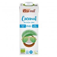 Ecomil - Napój kokosowy bez cukru PLUS+ z algami bezglutenowy BIO 1l