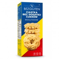 Bezgluten - Bezglutenowe ciastka kruche bez cukru 130g